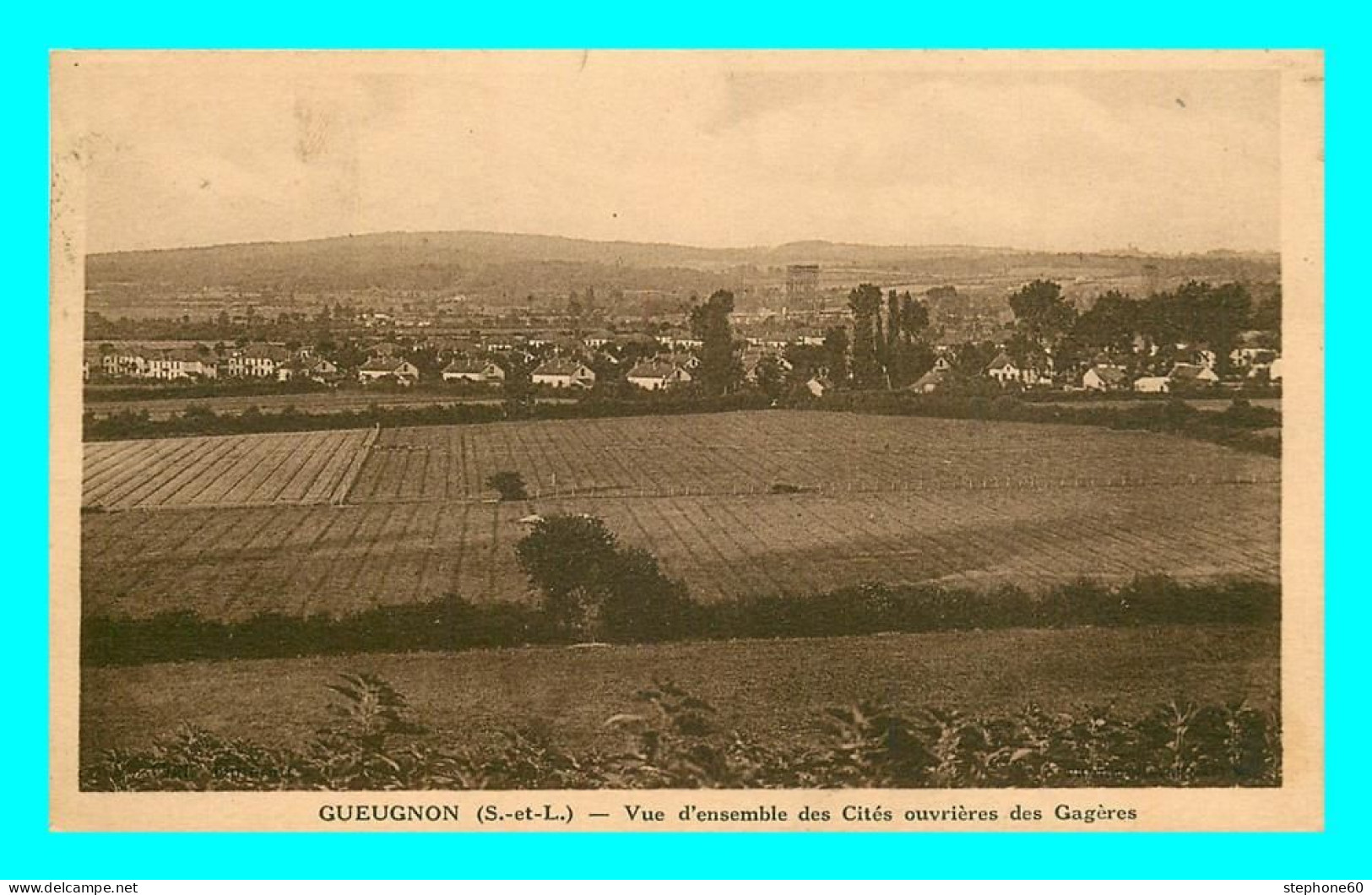 A846 / 033 71 - GUEUGNON Vue D'ensemble Des Cités Ouvrieres Des Gageres - Gueugnon