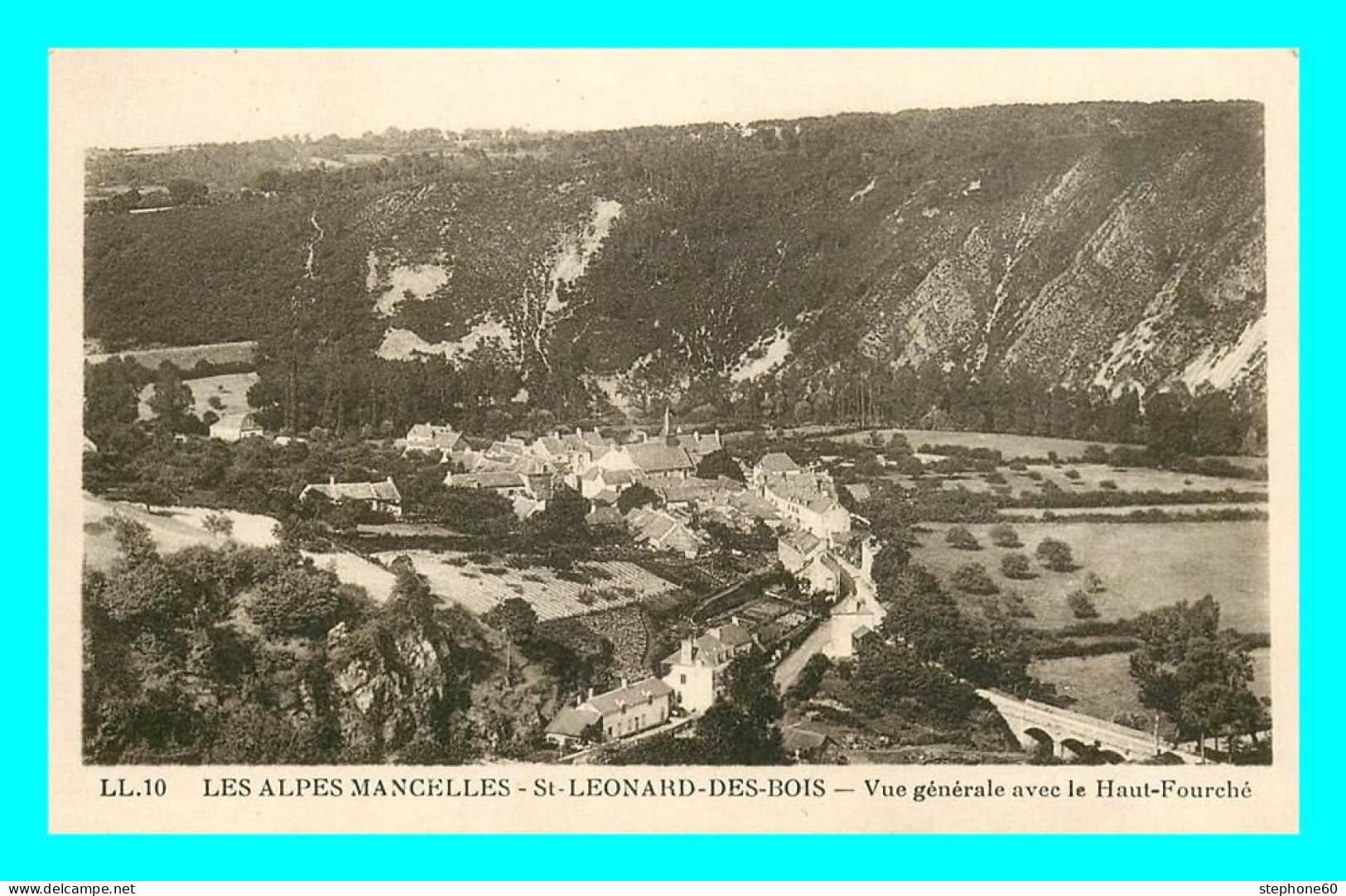 A846 / 047 72 - SAINT LEONARD DES BOIS Vue Générale Avec Le Haut Fourché - Saint Leonard Des Bois