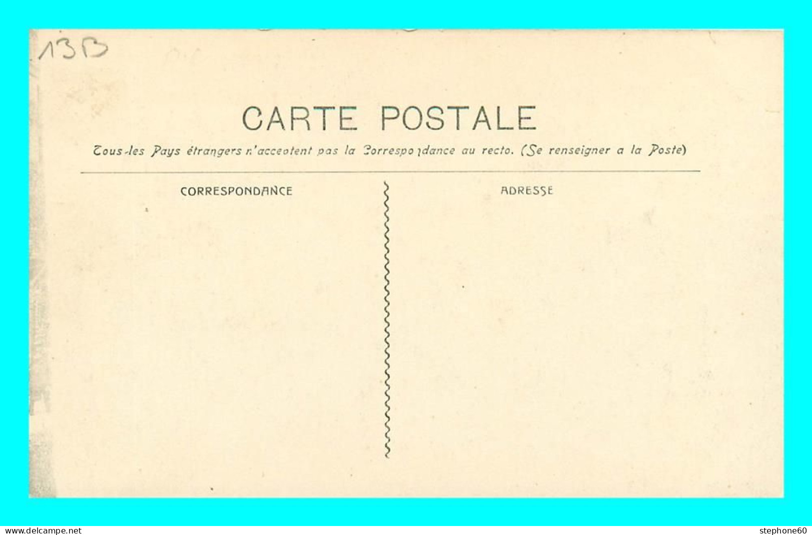 A847 / 375 13 - MARSEILLE La Bourse - Unclassified