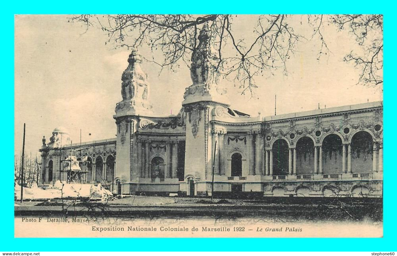 A847 / 381 18641MARSEILLE Exposition Coloniale 1922 Grand Palais - Unclassified