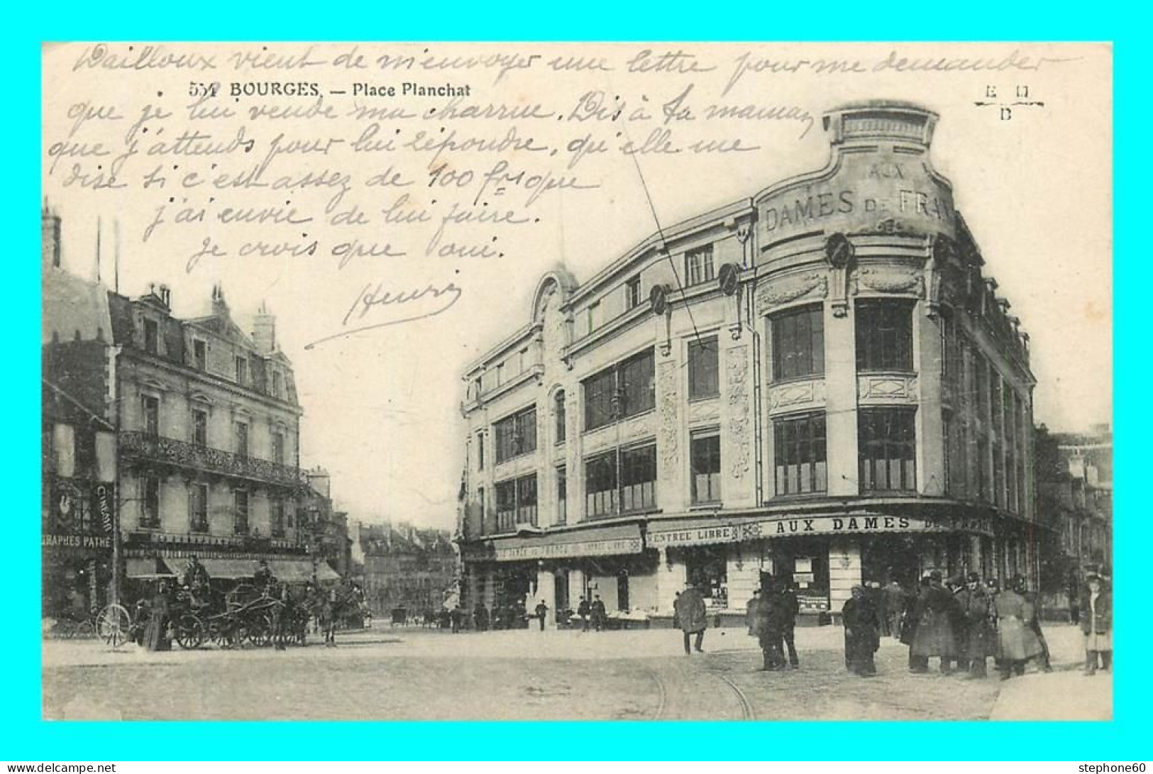 A847 / 449 18 - BOURGES Place Stanislas - Bourges