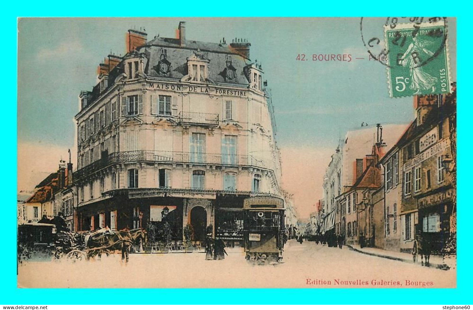 A847 / 451 18 - BOURGES Place - Bourges