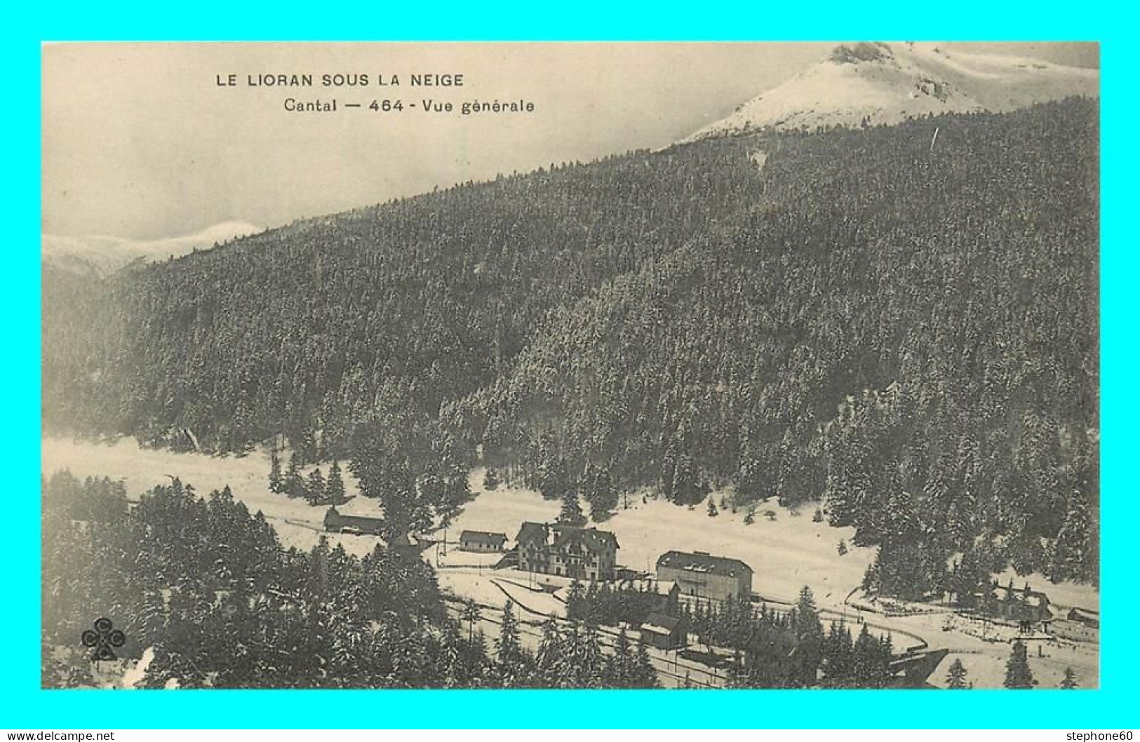 A847 / 425 15 - LE LIORAN Sous La Neige Vue Générale - Sonstige & Ohne Zuordnung