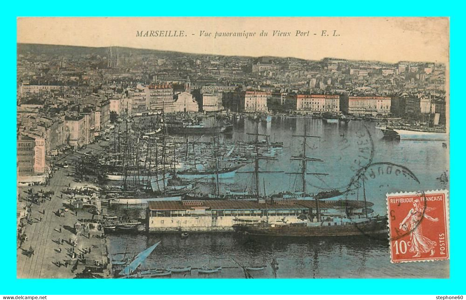 A847 / 393 13 - MARSEILLE Vue Panoramique Du Vieux Port - Unclassified