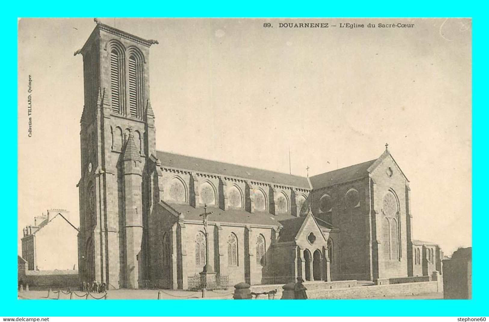 A847 / 361 29 - DOUARNENEZ Eglise Du Sacré Coeur - Douarnenez