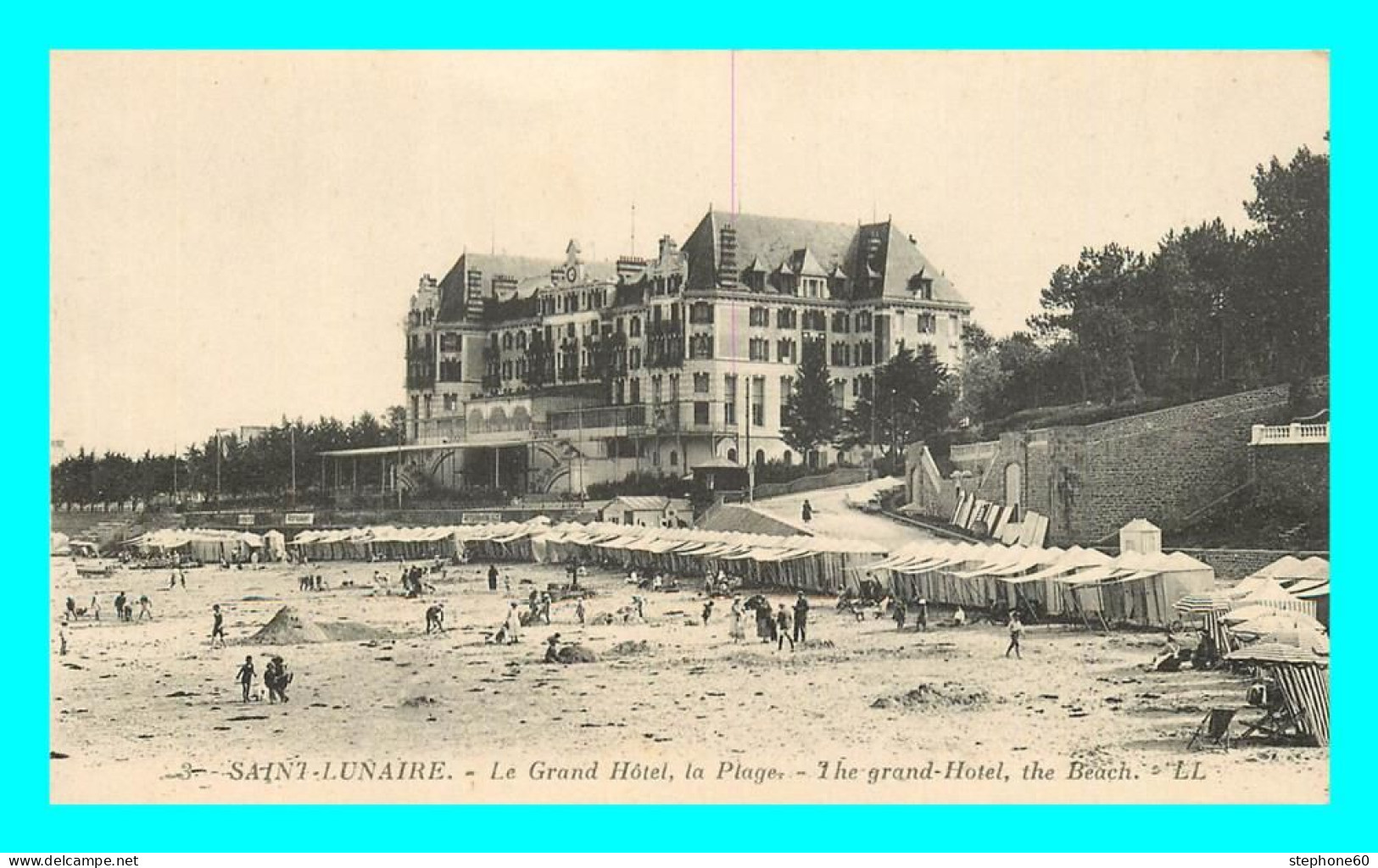 A847 / 189 35 - SAINT LUNAIRE Le Grand Hotel La Plage - Saint-Lunaire