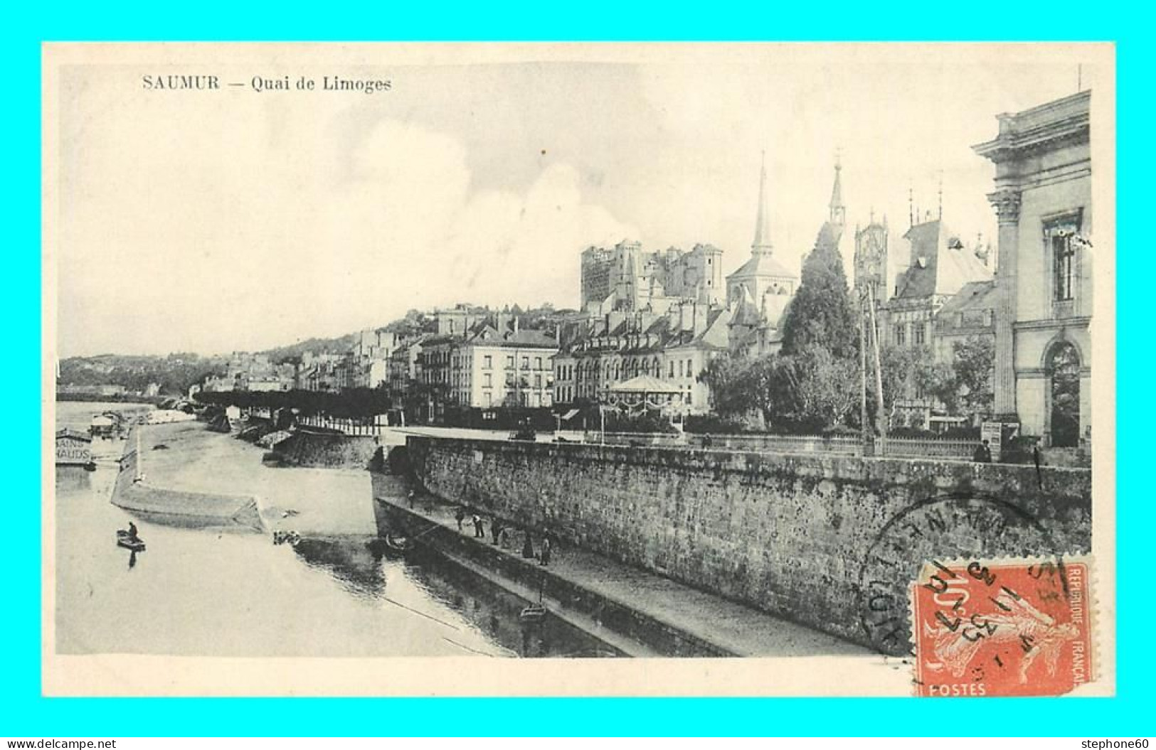 A847 / 107 49 - SAUMUR Quai De Limoges - Saumur