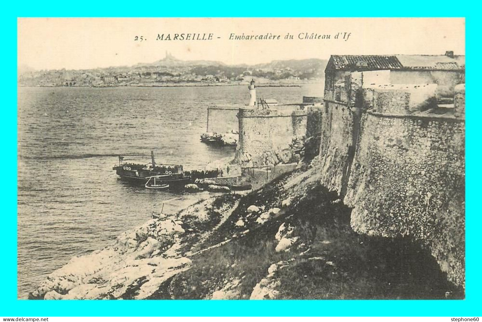 A847 / 385 13 - MARSEILLE Embarcadere Du Chateau D'if - Unclassified