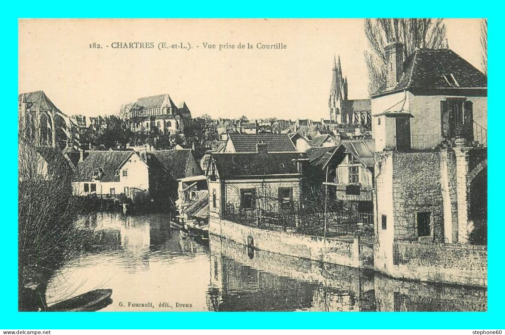 A847 / 463 28 - CHARTRES Vue Prise De La Courtille - Chartres