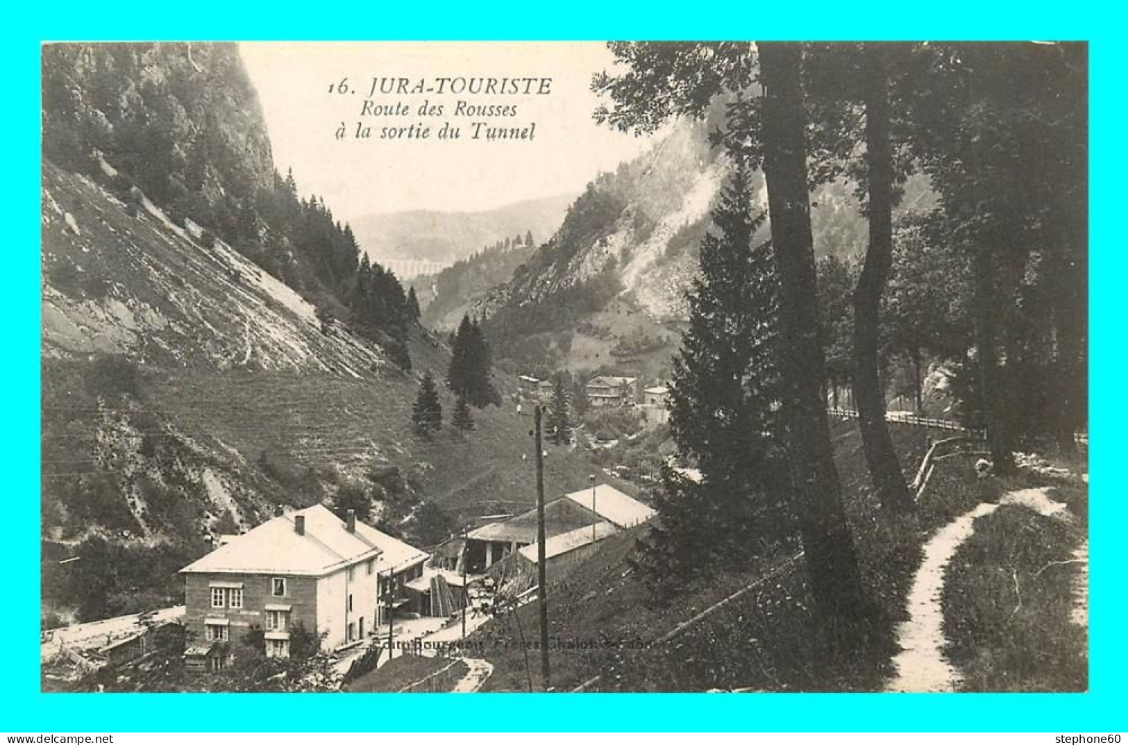 A847 / 081 39 - Route Des Rousses à La Sortie Du Tunnel - Autres & Non Classés