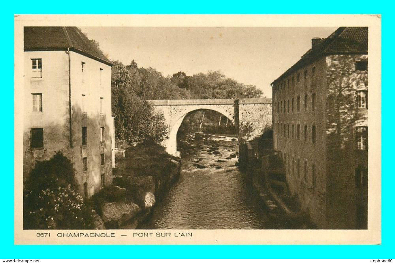 A847 / 087 39 - CHAMPAGNOLE Pont Sur L'Ain - Champagnole