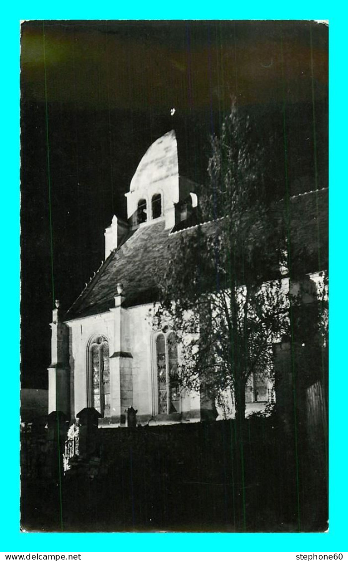 A844 / 683 95 - GUIRY EN VEXIN Eglise Saint Nicolas Illuminée - Guiry En Vexin