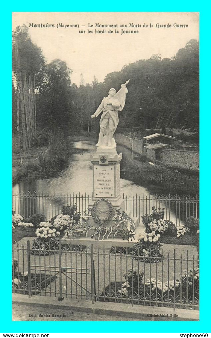 A844 / 517 53 - MONTSURS Monument Aux Morts De La Grande Guerre - Sonstige & Ohne Zuordnung