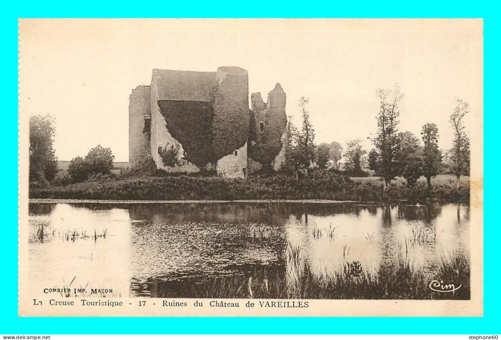 A844 / 243 23 - Ruines Du Chateau De VAREILLES - Otros & Sin Clasificación