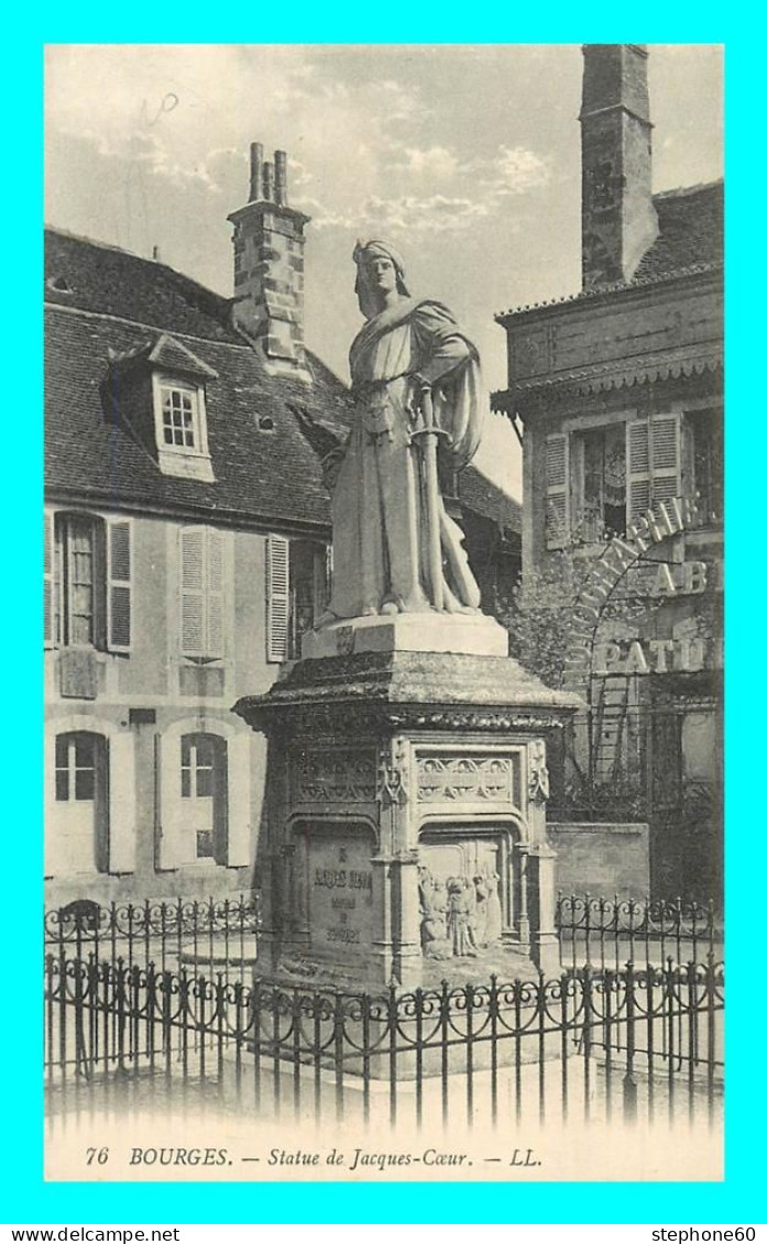 A841 / 617 18 - BOURGES Statue De Jacques Coeur - Bourges