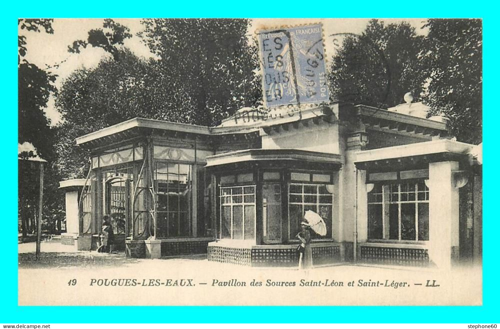 A845 / 065 58 - POUGUES LES EAUX Pavillon Des Sources Saint Léon Et Saint Léger - Pougues Les Eaux