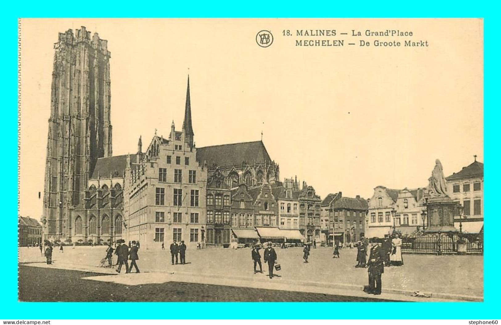 A842 / 565 MALINES La Grand Place - Mechelen