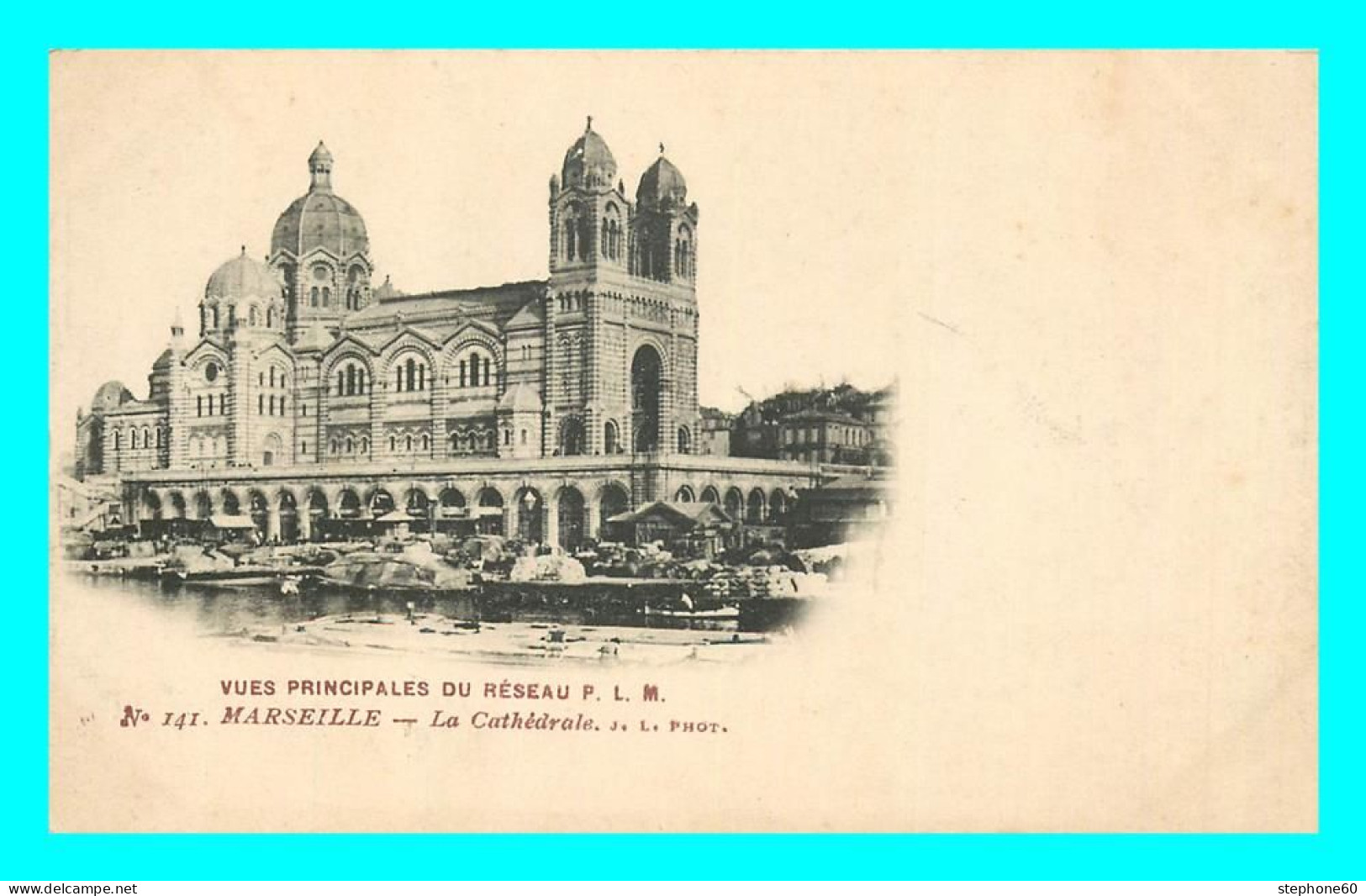 A842 / 073 13 - MARSEILLE Cathédrale - Vue Principale Du Réseau P.L.M. - Unclassified