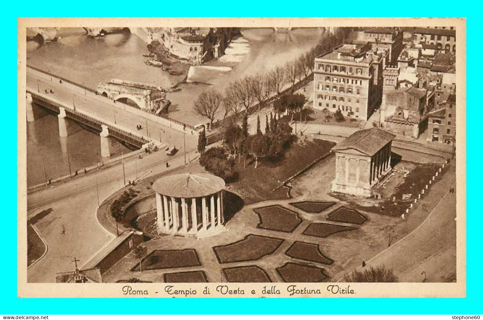 A842 / 075 ROME Tempio Di Vesta E Della Fortuna Vizile - Other & Unclassified