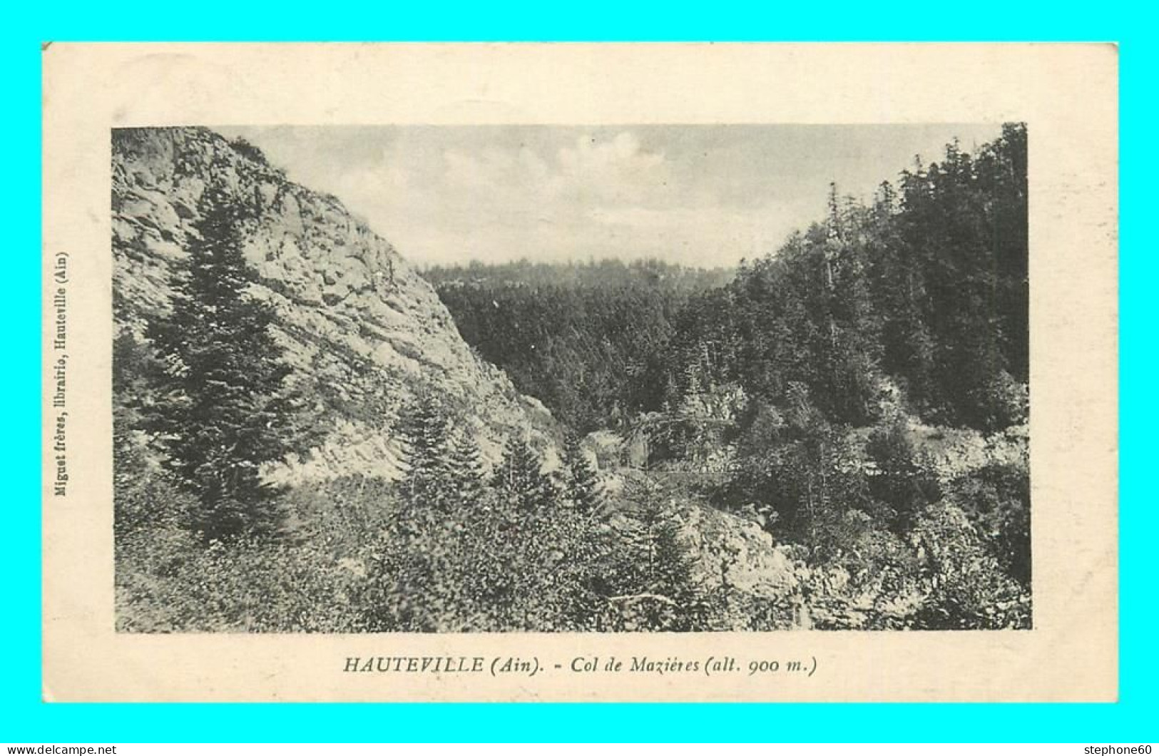 A842 / 183 01 - HAUTEVILLE Col De Mazieres - Hauteville-Lompnes
