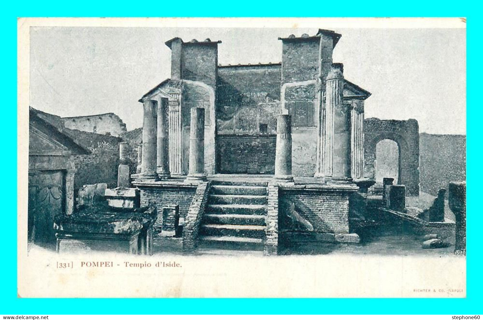 A842 / 199 POMPEI Tempio D'Iside - Pompei