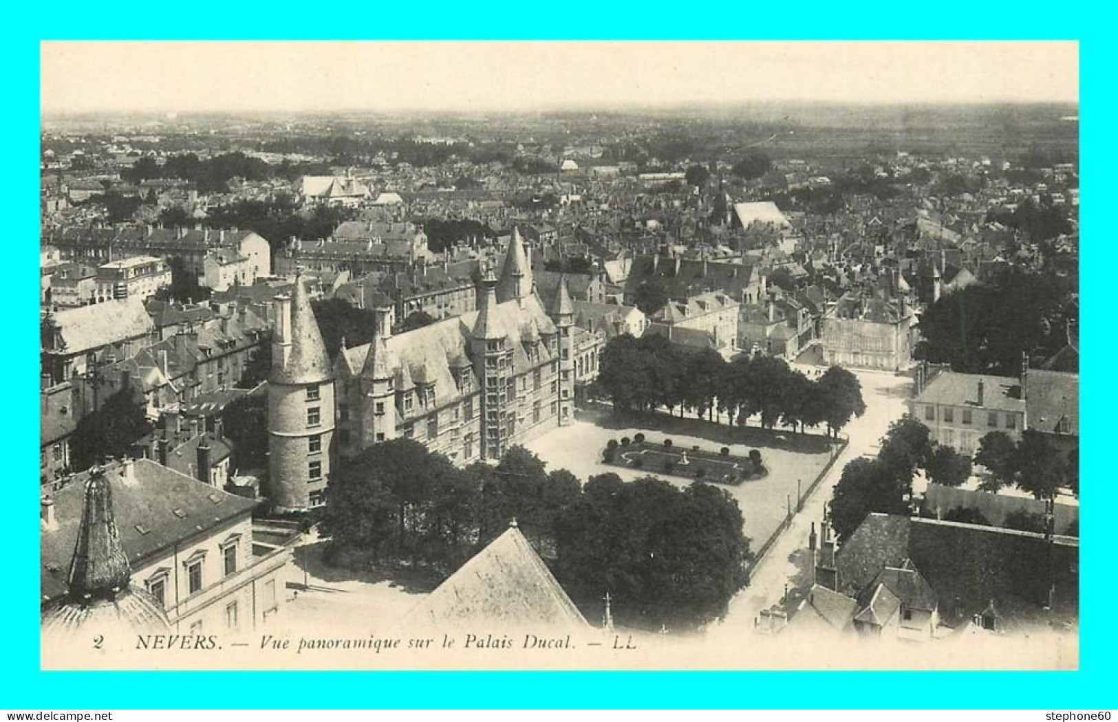 A842 / 211 58 - NEVERS Vue Panoramique Sur Le Palais Ducal - Nevers