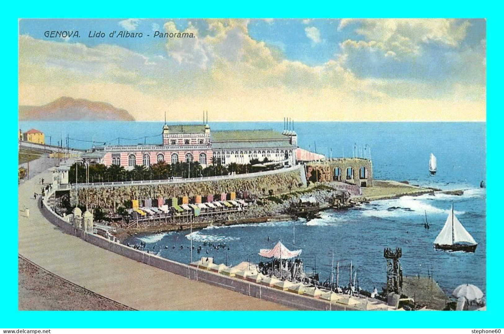 A842 / 295 GENOVA Lido D'Albaro Panorama - Genova (Genoa)