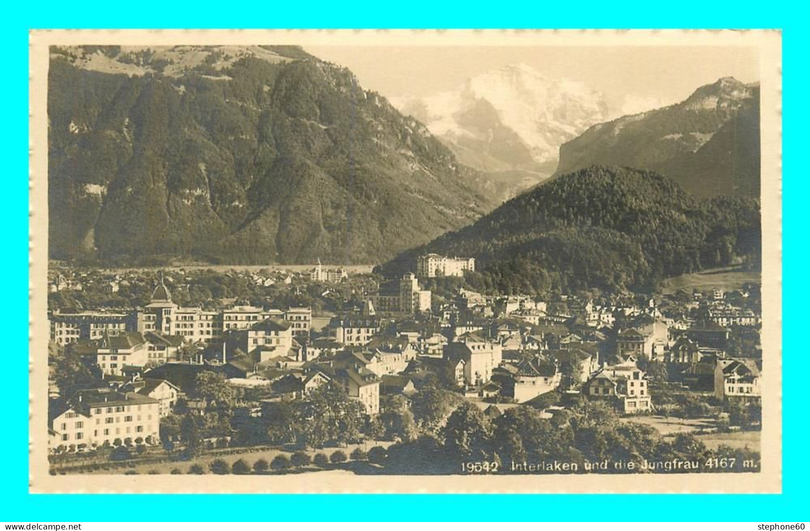 A842 / 349 Suisse Interlaken Und Die Jungfrau - Interlaken