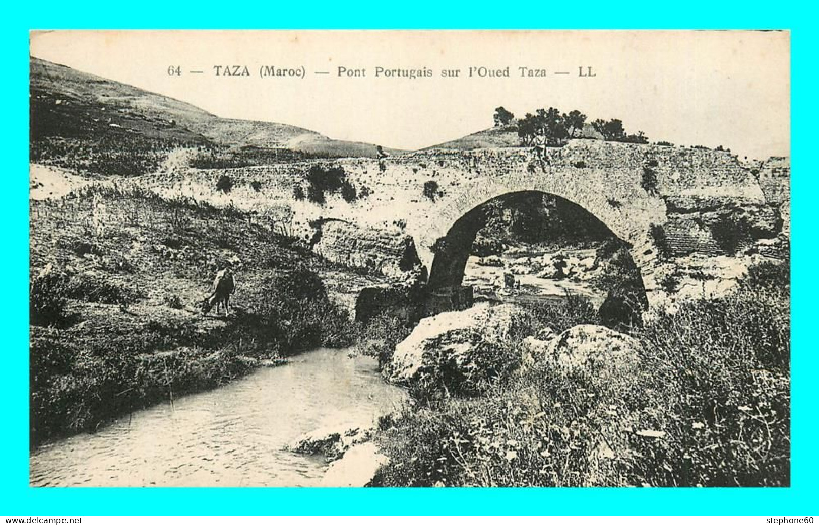 A842 / 355 Maroc TAZA Pont Portugais Sur L'oued Taza - Autres & Non Classés