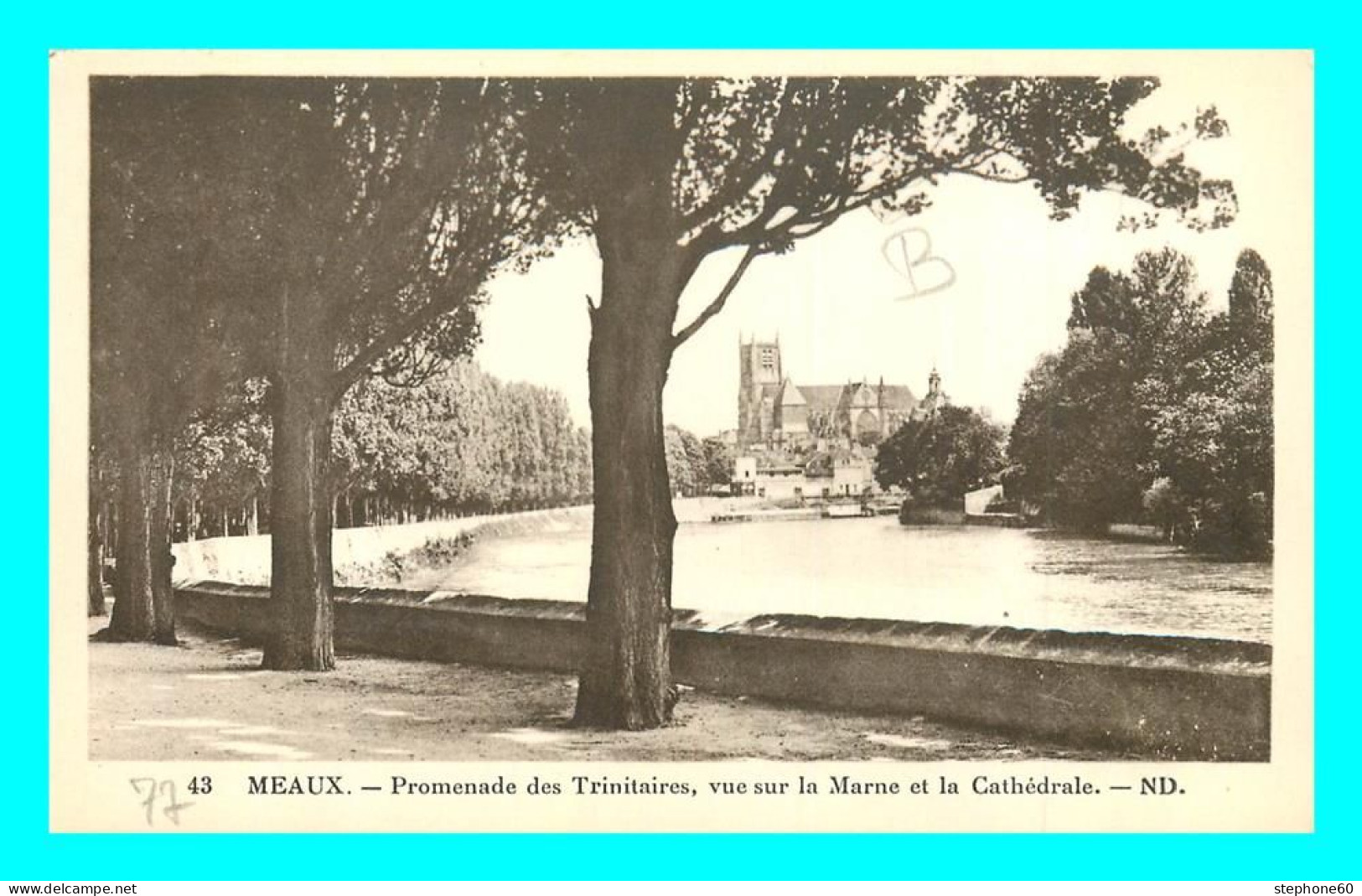 A839 / 381 77 - MEAUX Promenade Des Trinitaires - Meaux