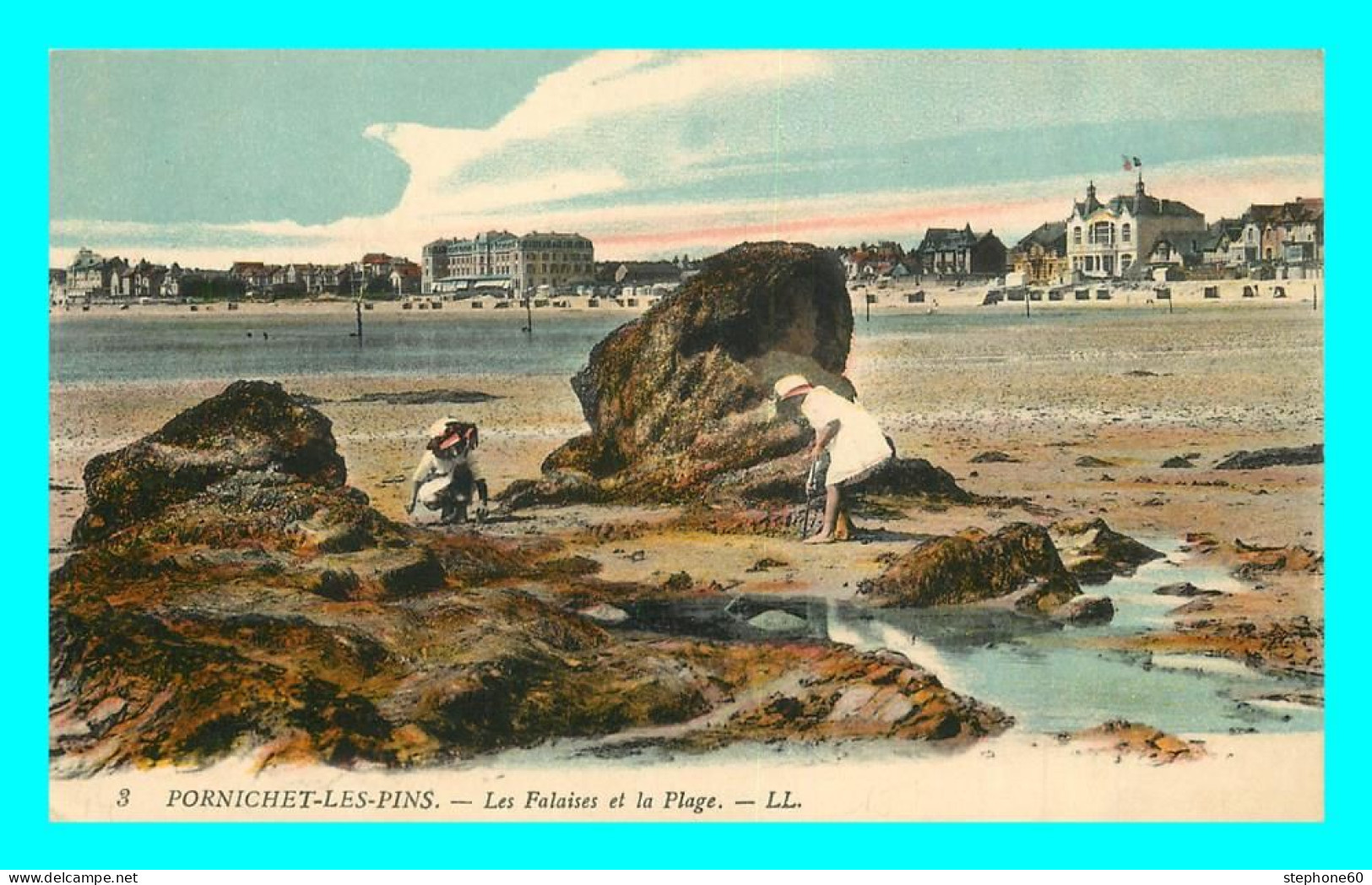 A839 / 515 44 - PORNICHET Les PINS Falaises Et La Plage - Pornichet