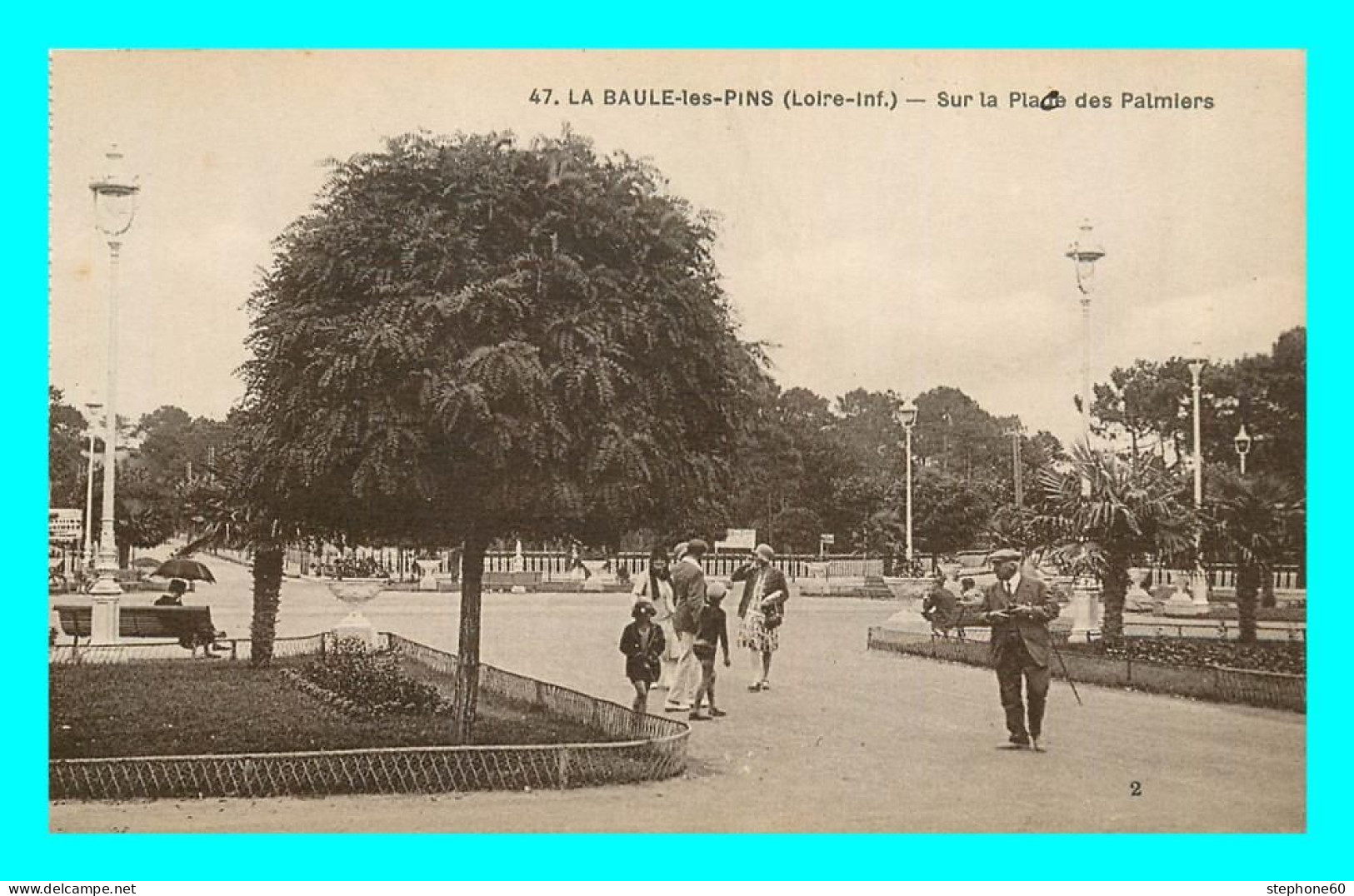 A839 / 501 44 - LA BAULE Les PINS Sur La Plage Des Palmiers - La Baule-Escoublac