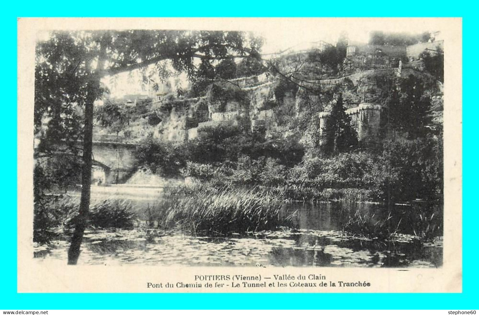 A839 / 553 86 - POITIERS Vallée Du Clain Pont Du Chemin De Fer - Poitiers