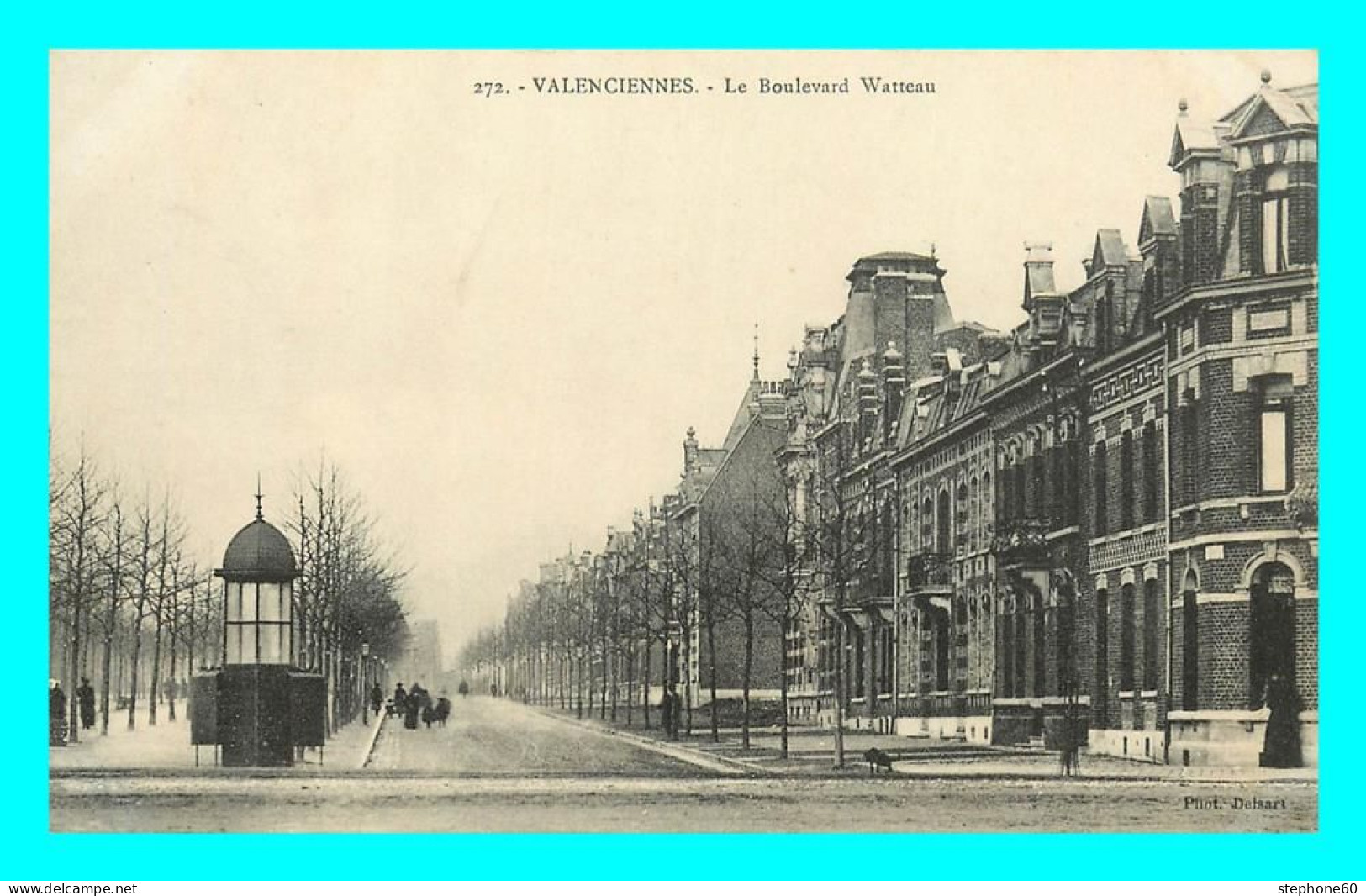 A843 / 437 59 - VALENCIENNES Boulevard Watteau - Valenciennes