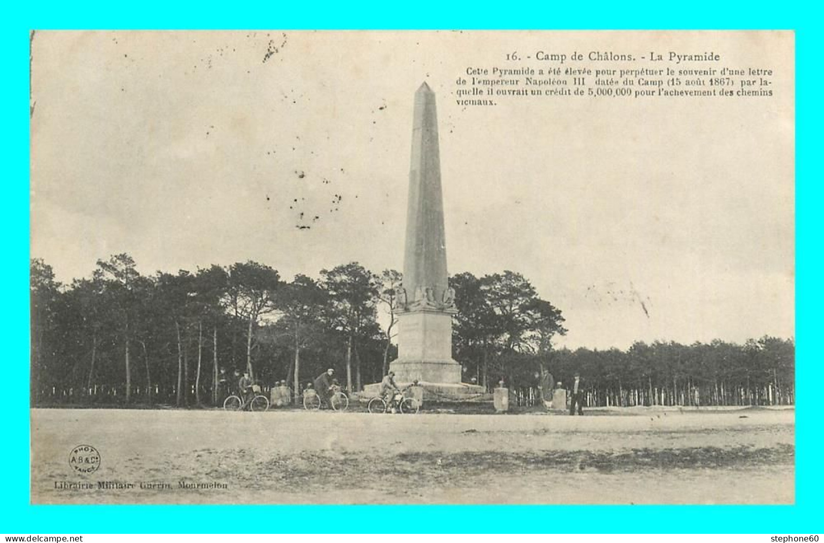 A843 / 431 51 - Camp De CHALONS LA Pyramide - Camp De Châlons - Mourmelon