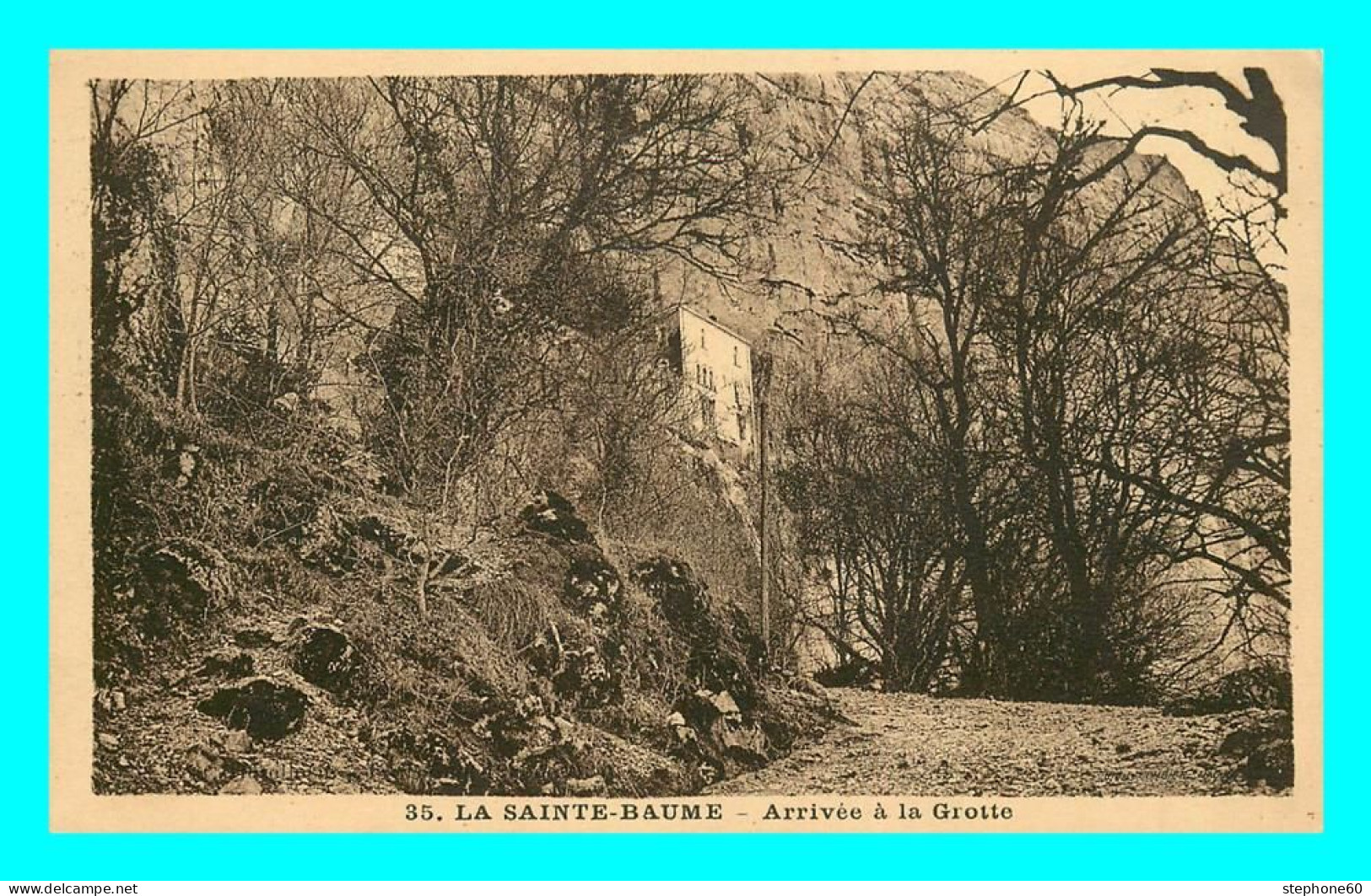 A840 / 435 83 - LA SAINTE BAUME Arrivée à La Grotte - Sonstige & Ohne Zuordnung