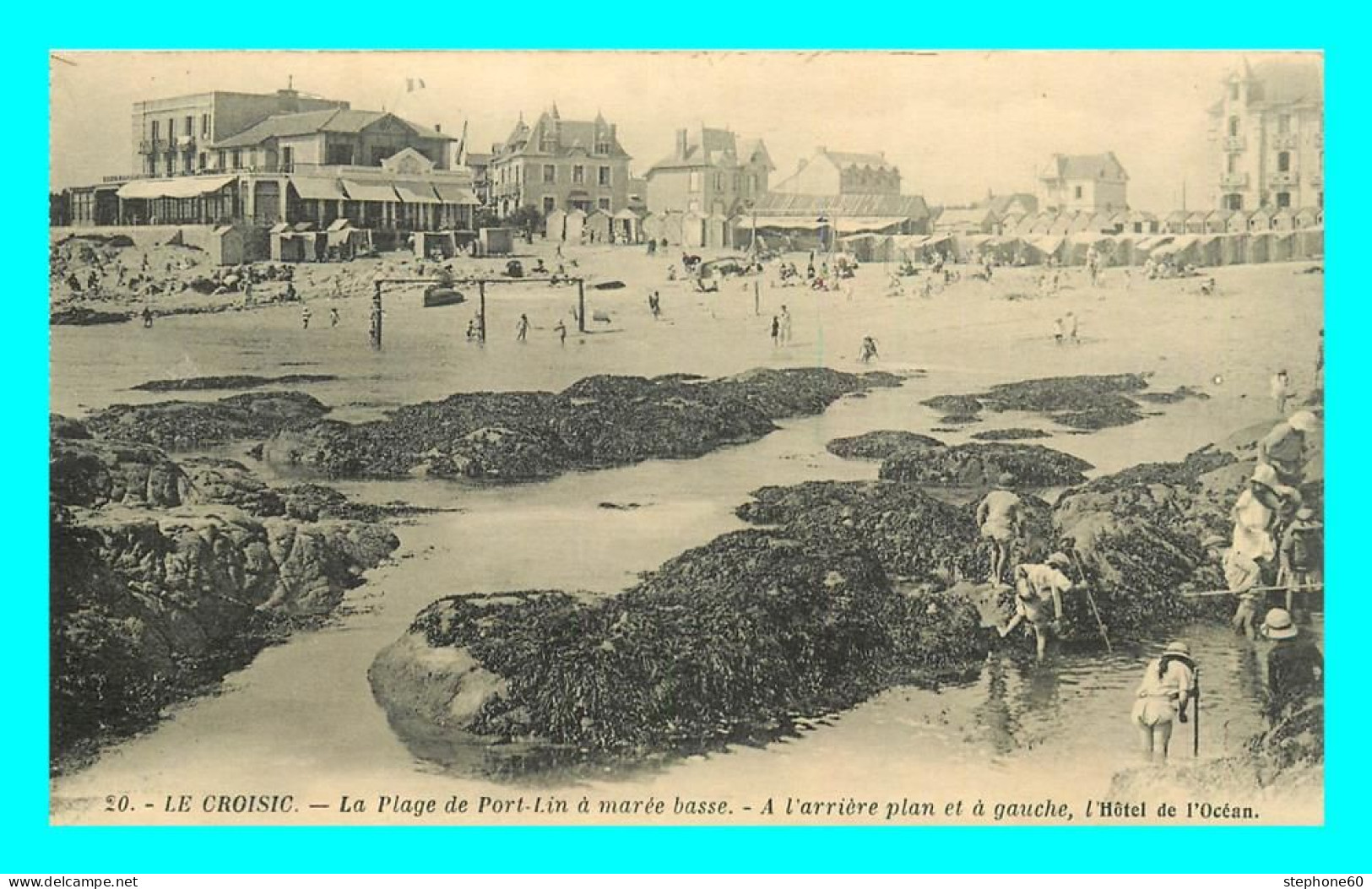 A840 / 477 44 - LE CROISIC Plage De Port Lin à Marée Basse - Le Croisic