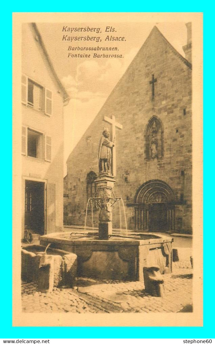 A841 / 383 68 - KAYSERSBERG Fontaine Barbarossa - Kaysersberg