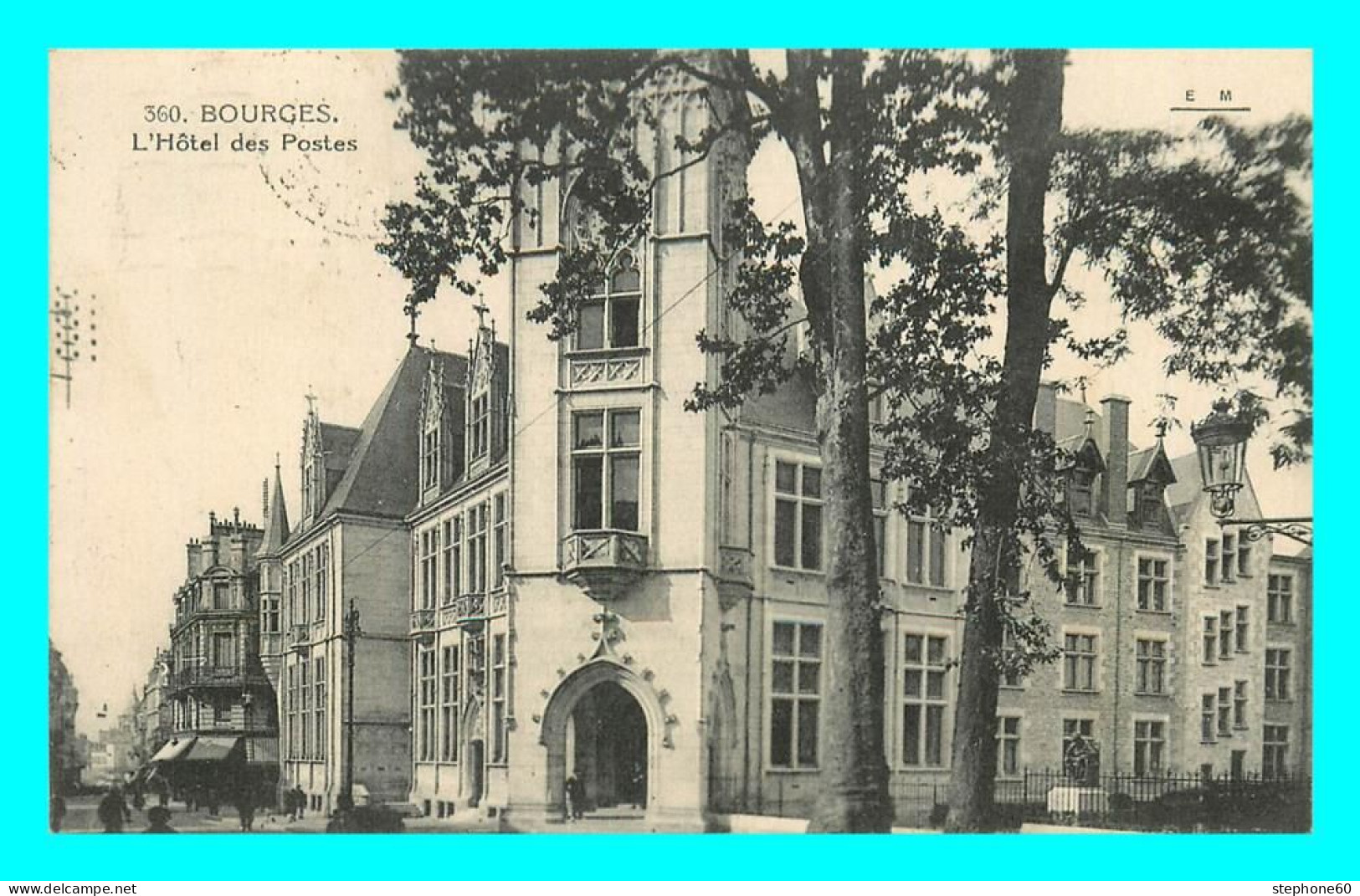 A839 / 035 18 - BOURGES Hotel Des Postes - Bourges