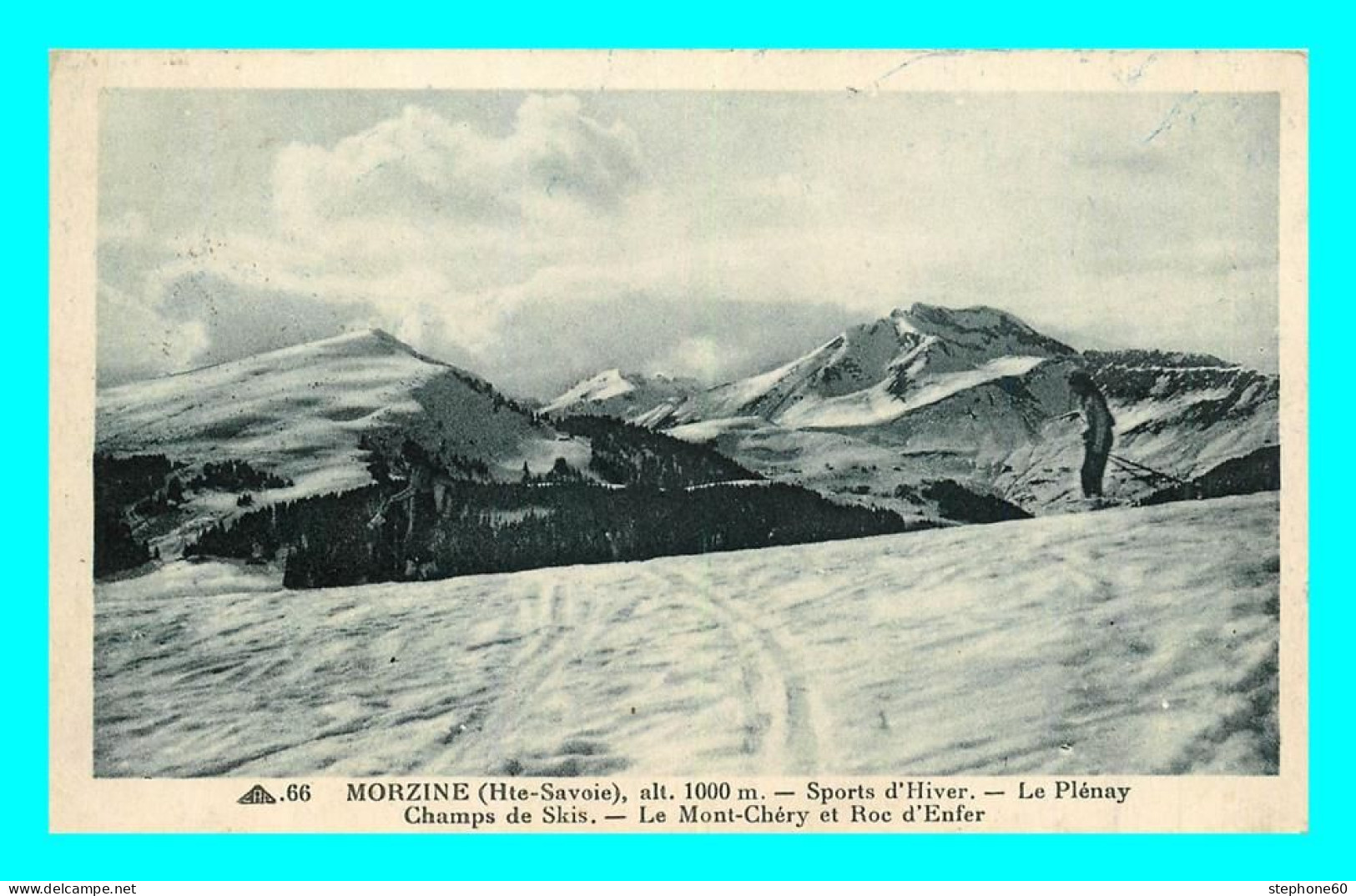 A839 / 083 74 - MORZINE Le Plénay Champs De Skis Mont Chéry Et Roc D'Enfer - Morzine