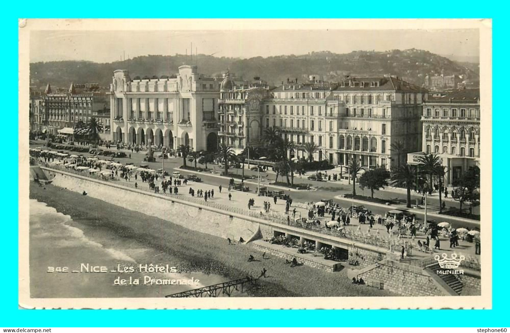 A839 / 141 06 - NICE Les Hotels De La Promenade - Andere & Zonder Classificatie