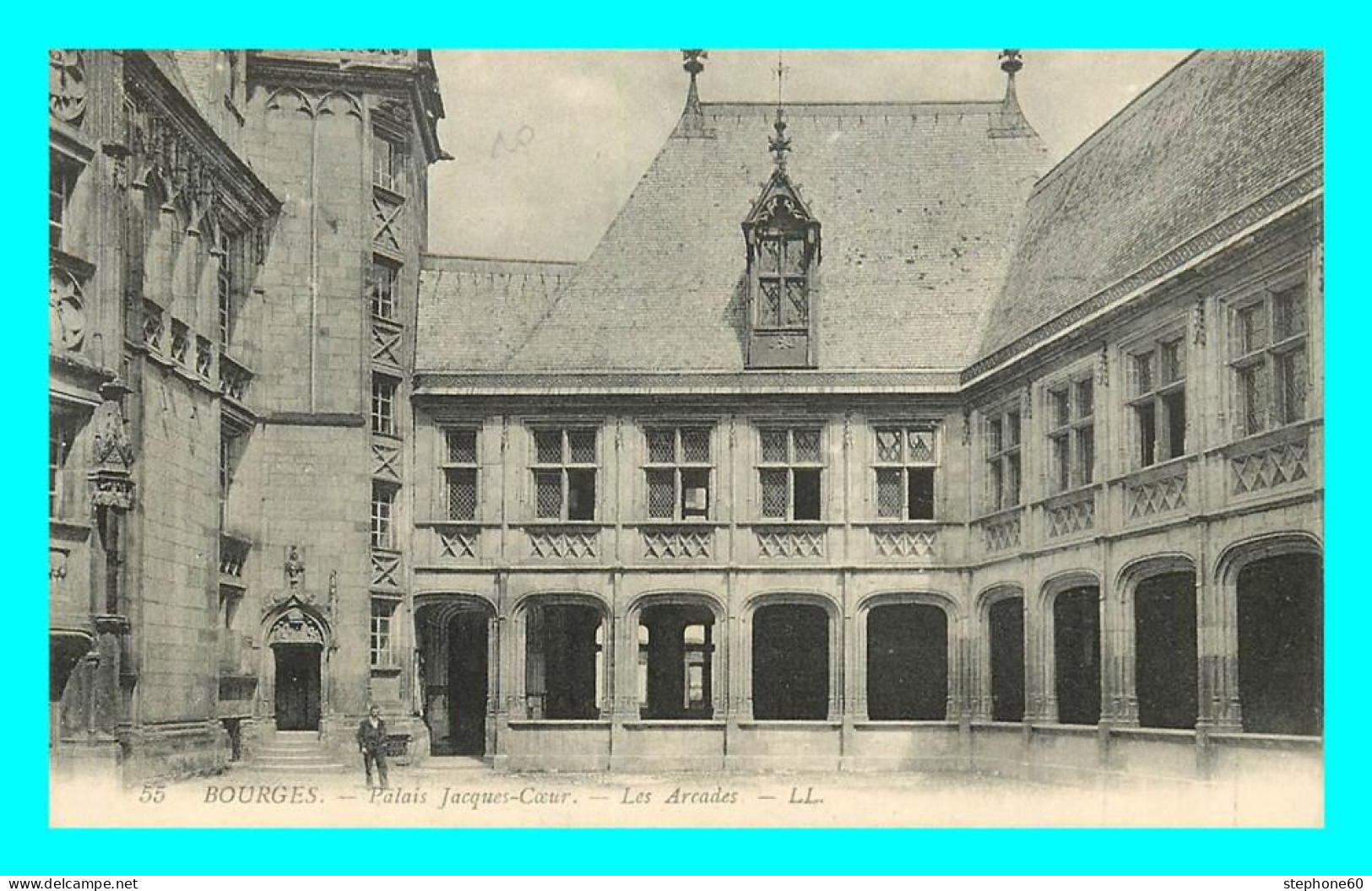 A839 / 273 18 - BOURGES Palais Jacques Coeur Les Arcades - Bourges