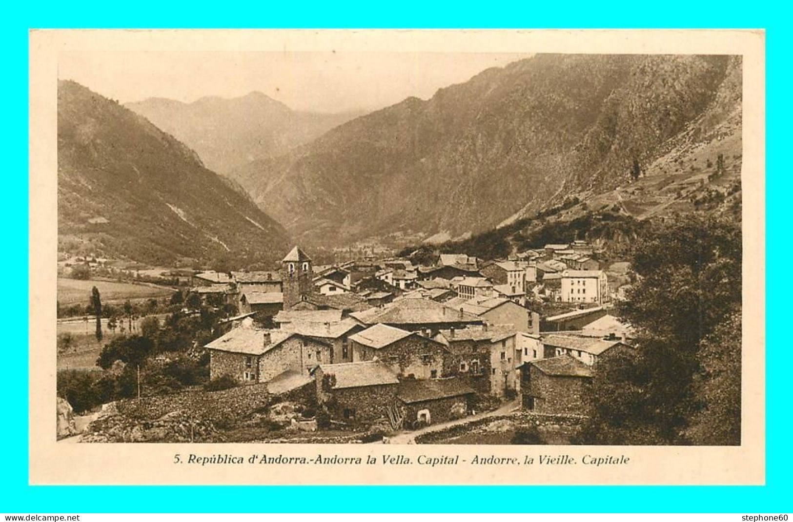 A841 / 181 ANDORRE Républica D'Andorra Andorra La Vella - Andorra
