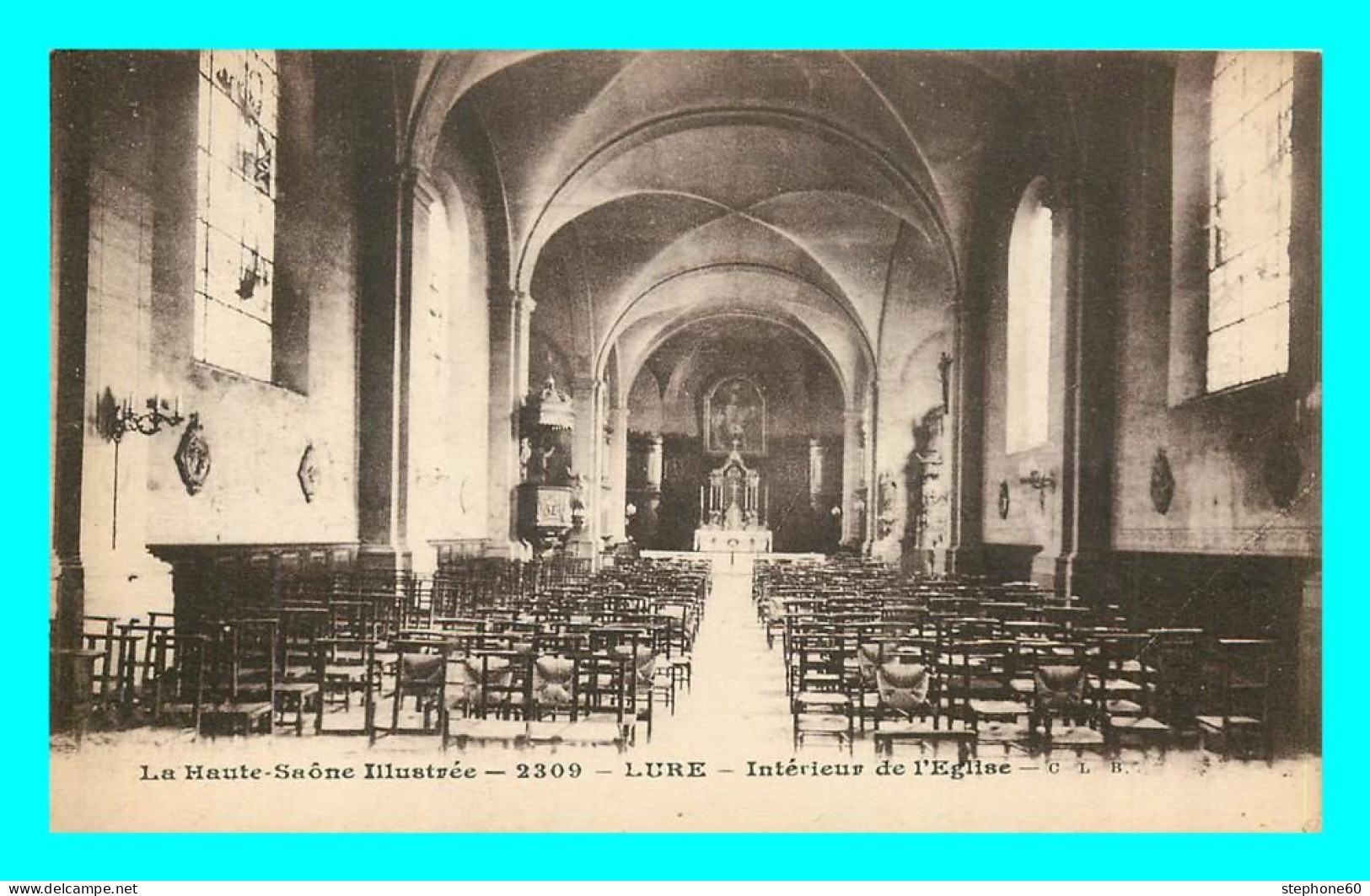 A842 / 491 70 - LURE Intérieur De L'Eglise - Lure