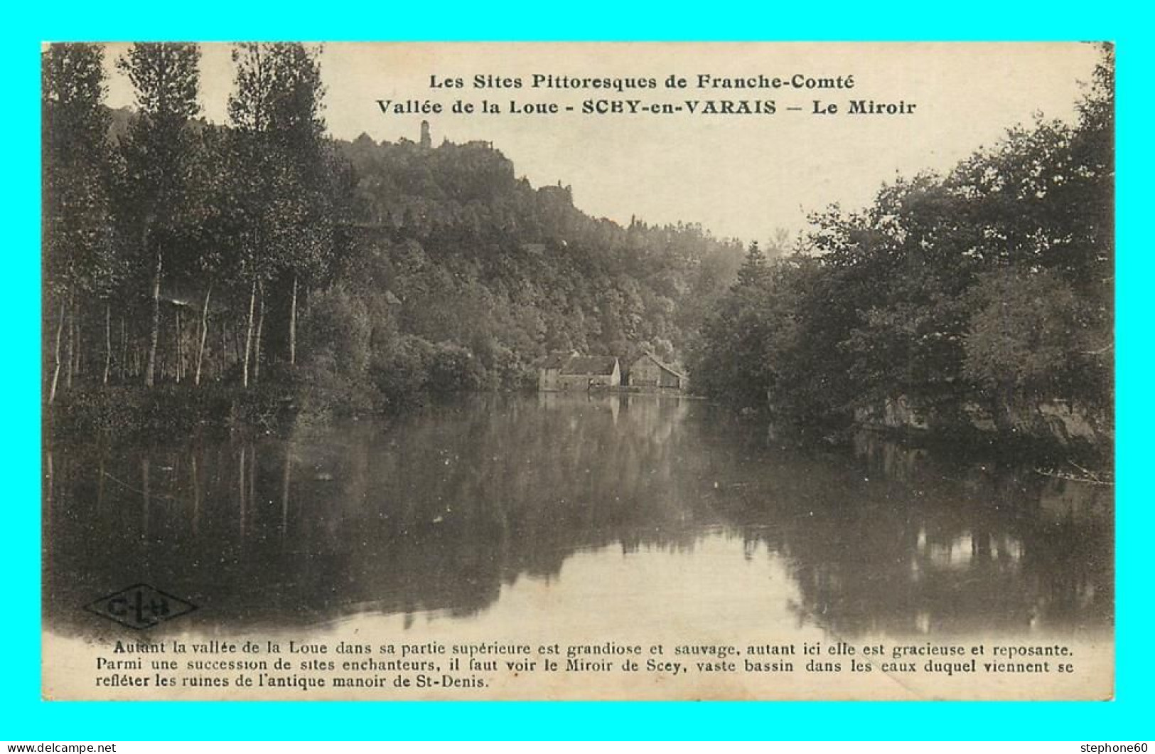 A842 / 533 25 - SCEY En VARAIS Le Miroir Vallée De La Loue - Otros & Sin Clasificación