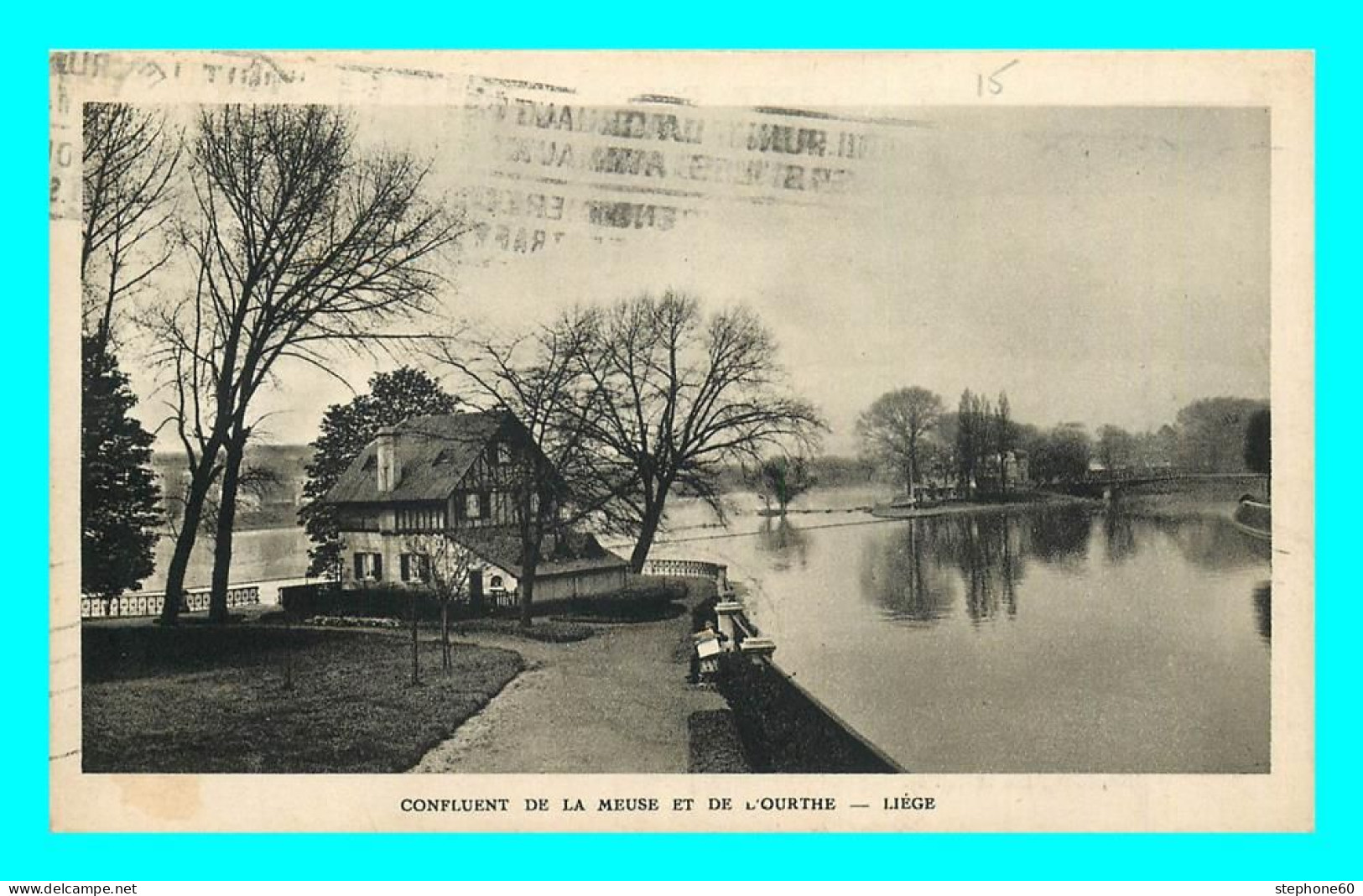 A842 / 549 LIEGE Confluent De La Meuse Et De L'Ourthe - Sonstige & Ohne Zuordnung