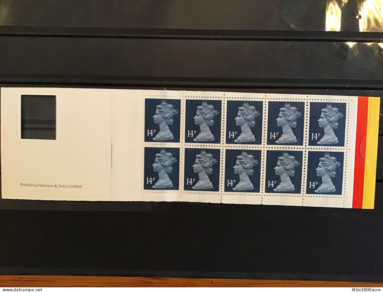 GB 1988 10 14p Stamps Barcode Booklet £1.40 MNH SG GK1 Q - Markenheftchen