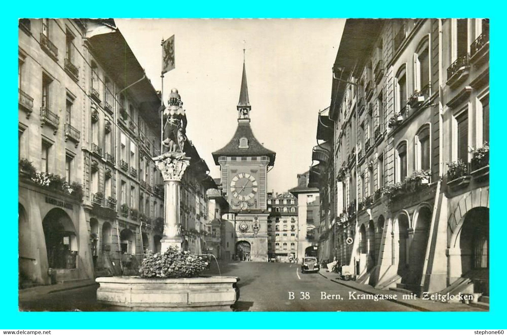 A873 / 017 Suisse BERNE Grand Rue Et Tour De L'Horloge - Bern