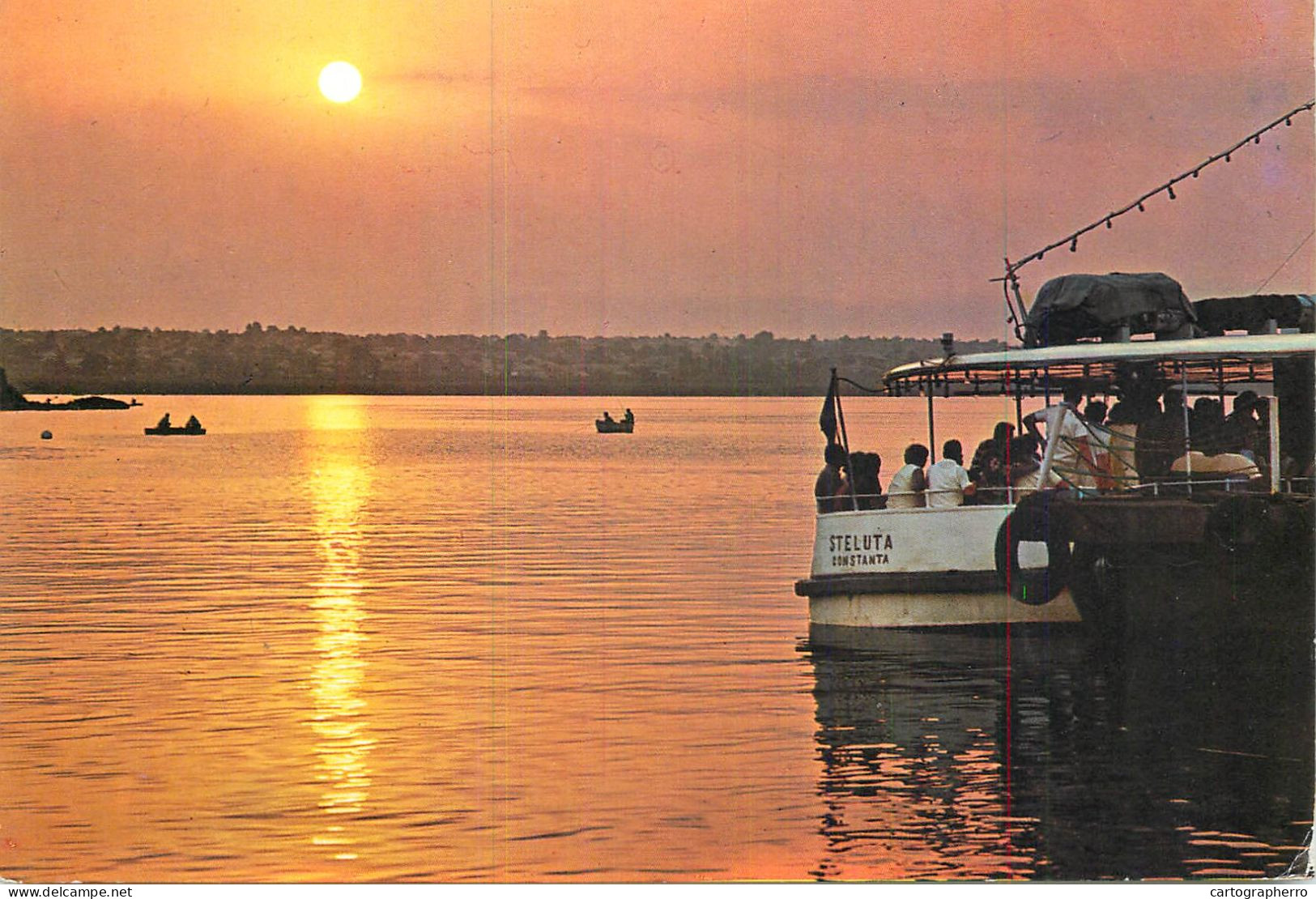 Navigation Sailing Vessels & Boats Themed Postcard Romania Mamaia Siutghiol Ship - Velieri