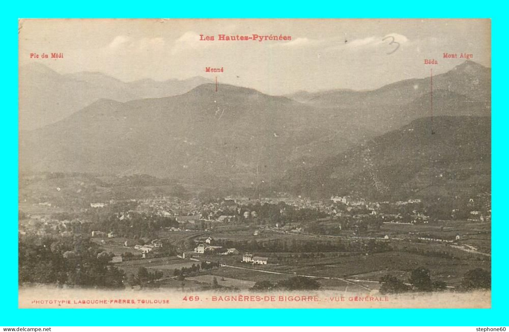 A873 / 337 65 - BAGNERES DE BIGORRE Vue Générale - Bagneres De Bigorre